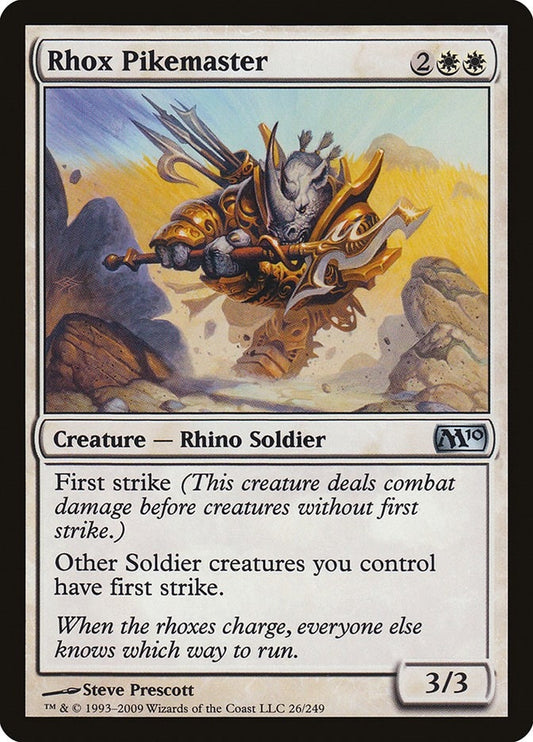 Image for Rhox Pikemaster (26) - Magic: The Gathering