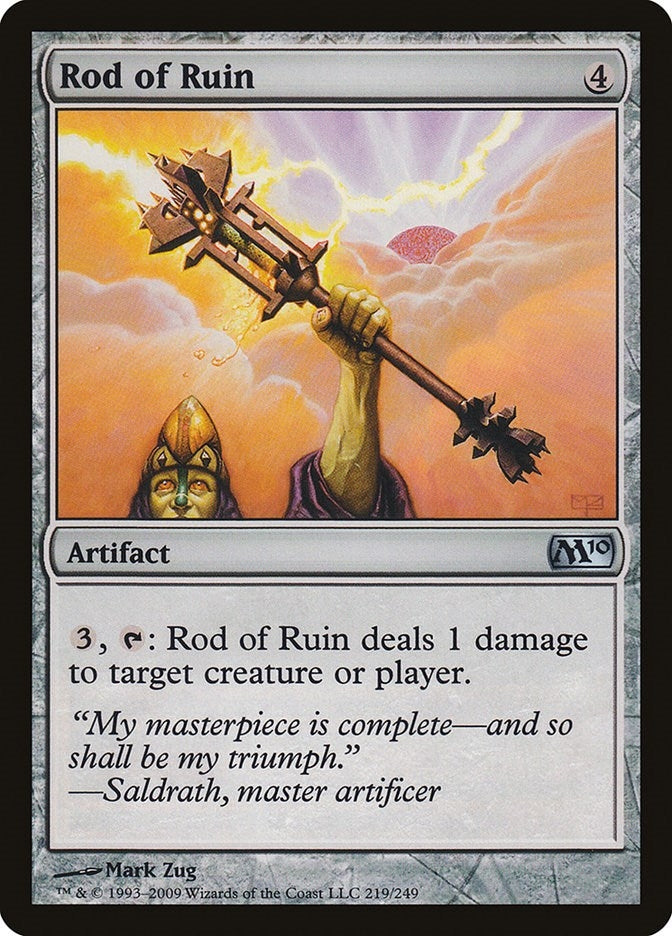 Image for Rod of Ruin (219) - Magic: The Gathering