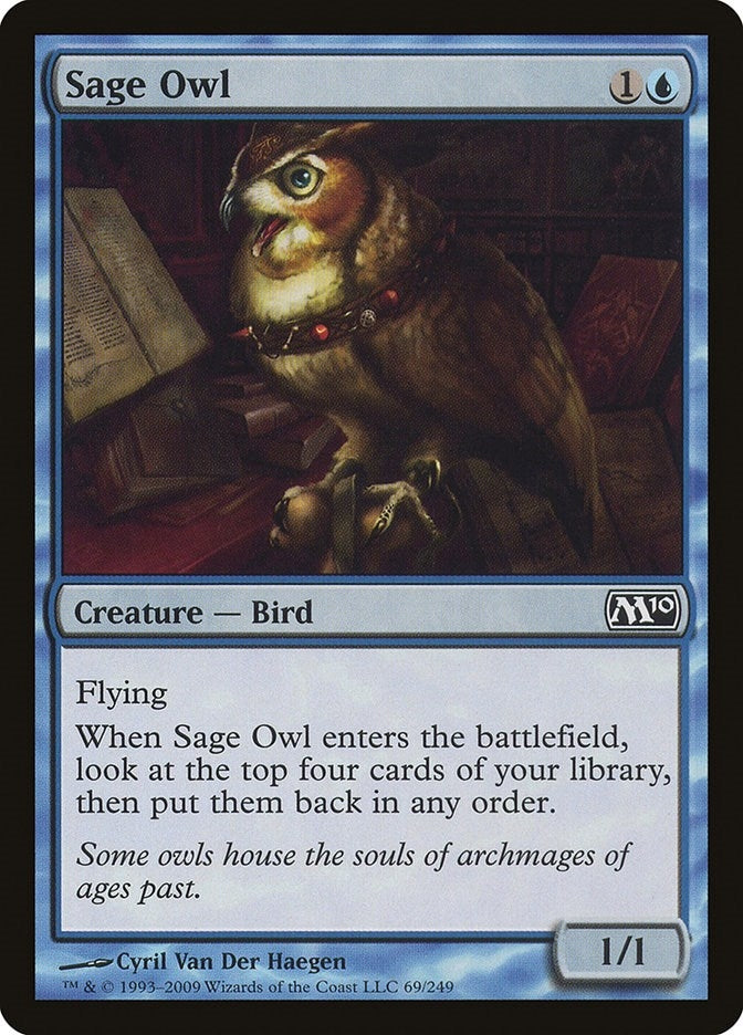 Image for Sage Owl (69) - Magic: The Gathering