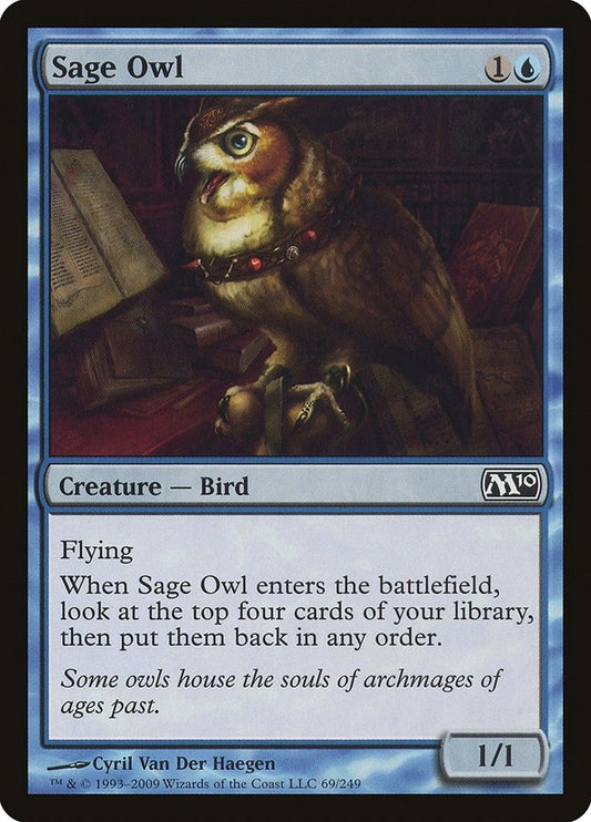 Image for Sage Owl (69) - Magic: The Gathering
