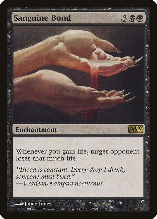 Image for Sanguine Bond (111) - Magic: The Gathering