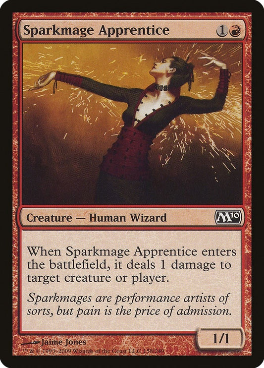 Image for Sparkmage Apprentice (158) - Magic: The Gathering