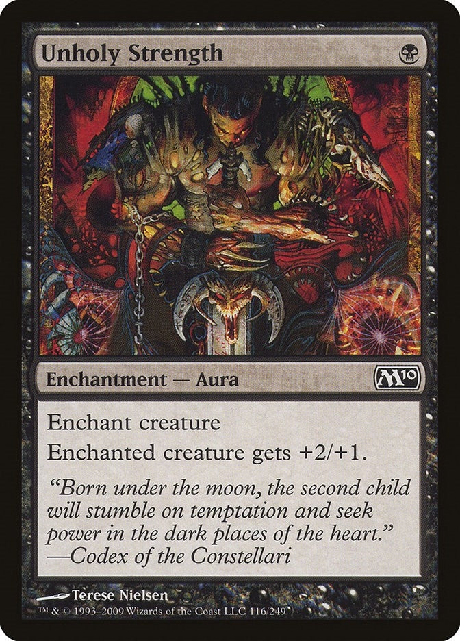 Image for Unholy Strength (116) - Magic: The Gathering