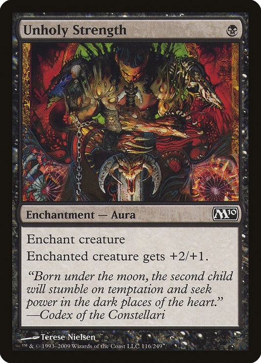 Image for Unholy Strength (116) - Magic: The Gathering