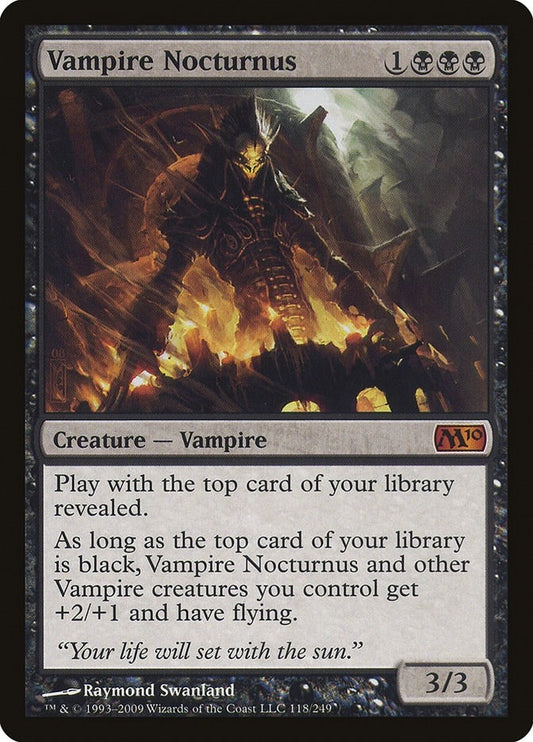Image for Vampire Nocturnus (118) - Magic: The Gathering
