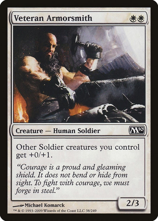 Image for Veteran Armorsmith (38) - Magic: The Gathering
