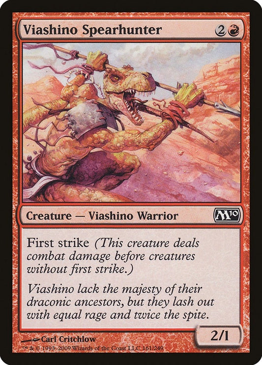Image for Viashino Spearhunter (161) - Magic: The Gathering