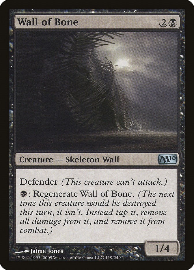 Image for Wall of Bone (119) - Magic: The Gathering