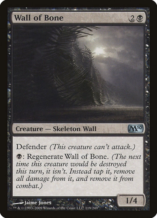 Image for Wall of Bone (119) - Magic: The Gathering