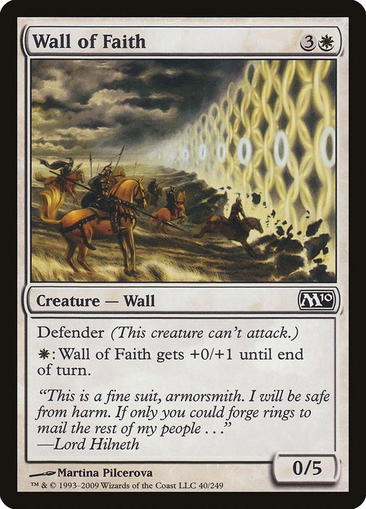 Image for Wall of Faith (40) - Magic: The Gathering