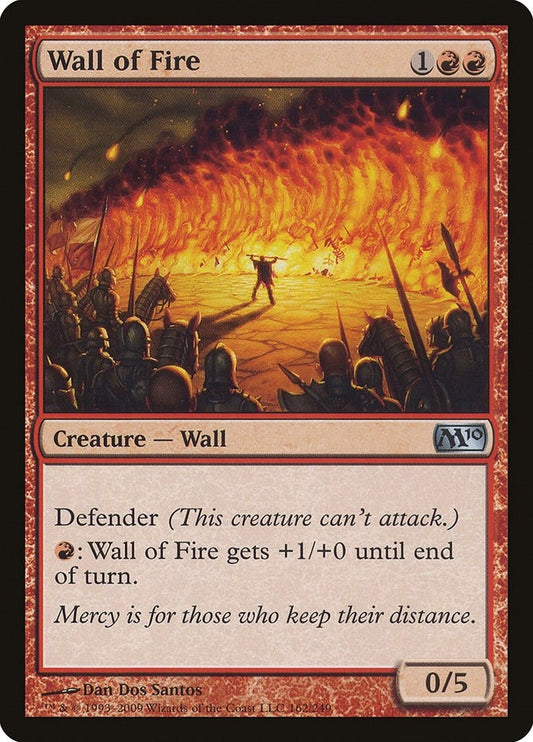 Image for Wall of Fire (162) - Magic: The Gathering