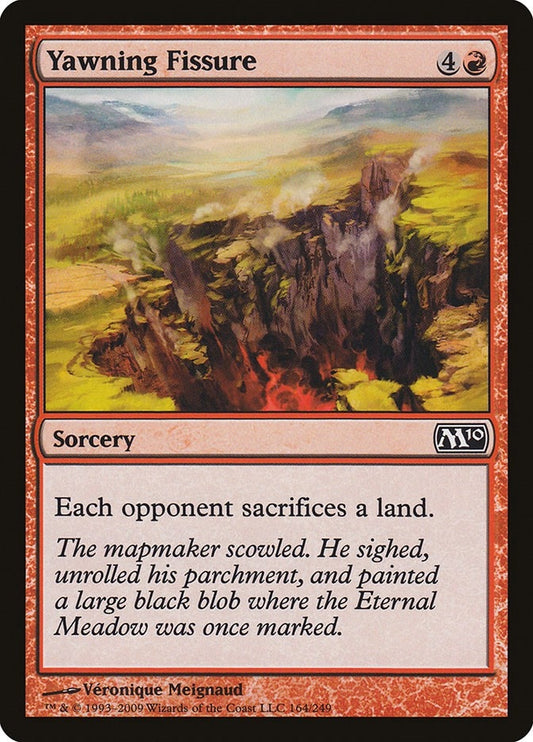 Image for Yawning Fissure (164) - Magic: The Gathering