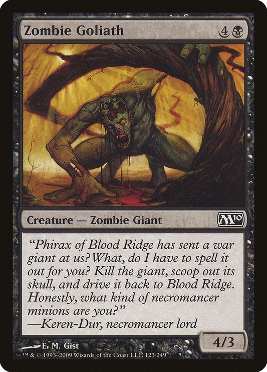 Image for Zombie Goliath (123) - Magic: The Gathering