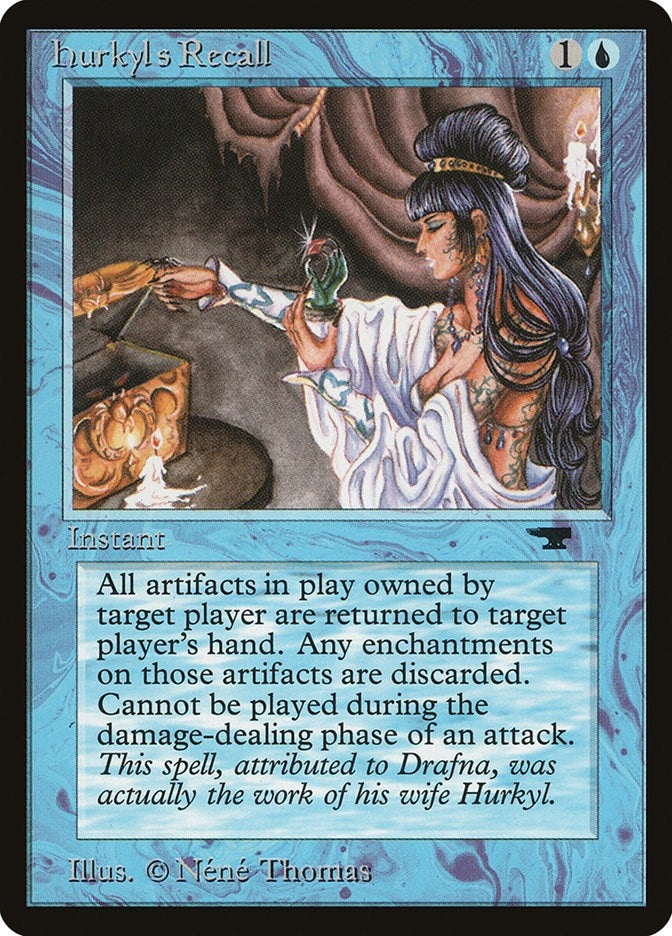 Image for Hurkyl's Recall - Magic: The Gathering