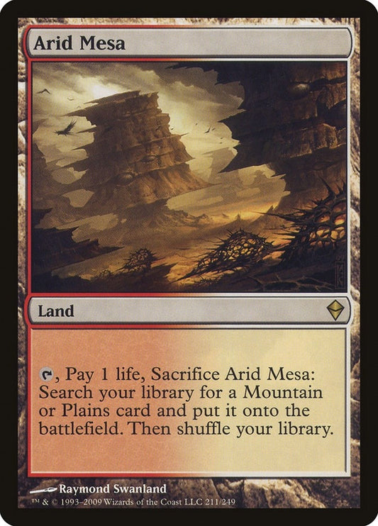 Image for Arid Mesa (211) - Magic: The Gathering