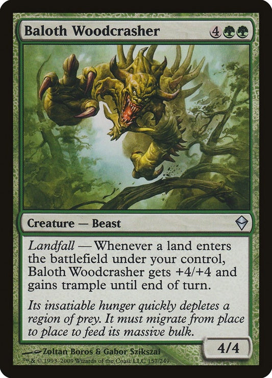 Image for Baloth Woodcrasher (157) - Magic: The Gathering