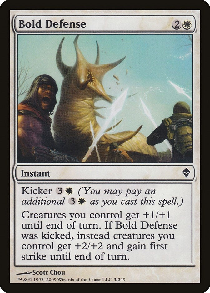 Image for Bold Defense (3) - Magic: The Gathering