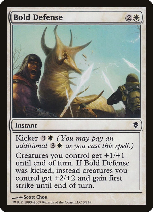 Image for Bold Defense (3) - Magic: The Gathering