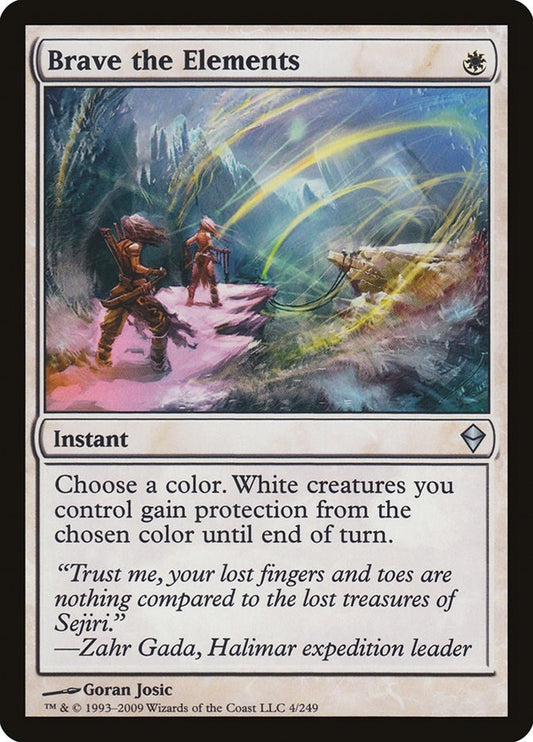 Image for Brave the Elements (4) - Magic: The Gathering
