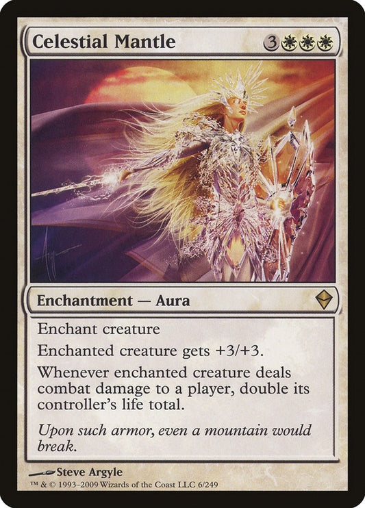 Image for Celestial Mantle (6) - Magic: The Gathering