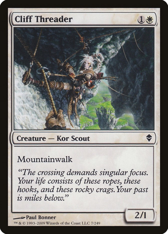 Image for Cliff Threader (7) - Magic: The Gathering