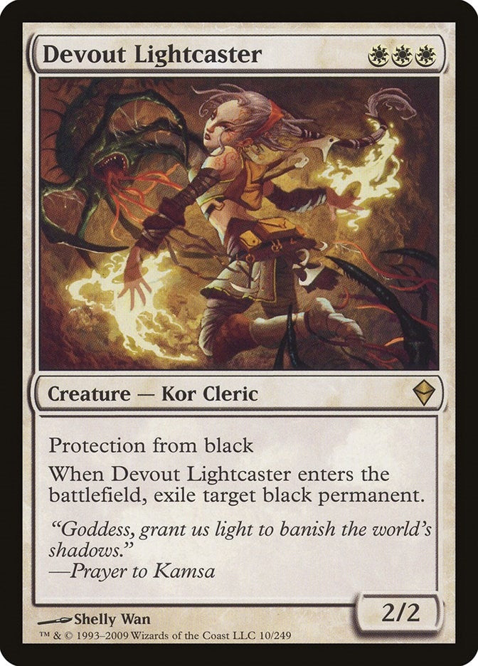 Image for Devout Lightcaster (10) - Magic: The Gathering