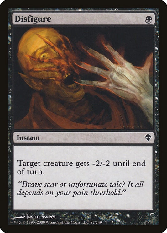 Image for Disfigure (87) - Magic: The Gathering