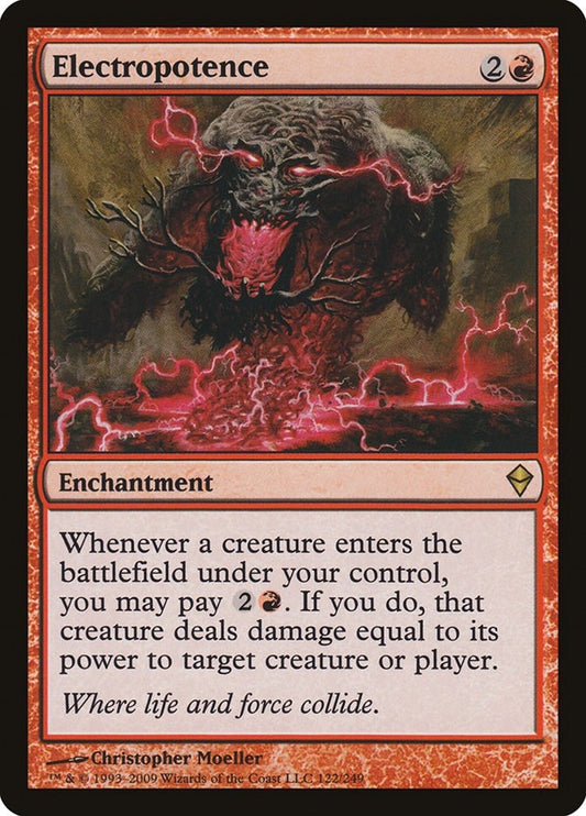Image for Electropotence (122) - Magic: The Gathering