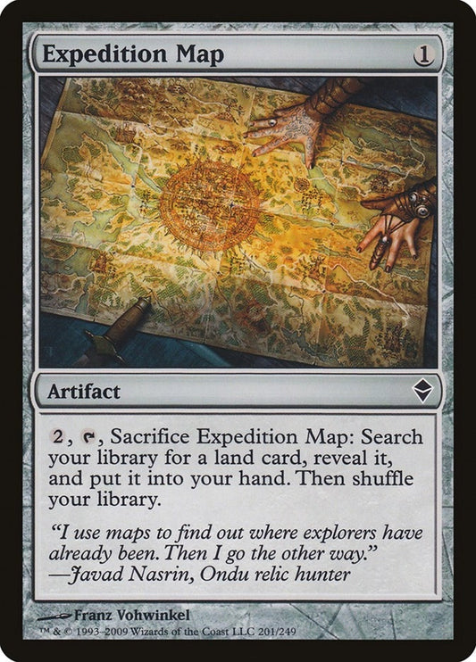 Image for Expedition Map (201) - Magic: The Gathering