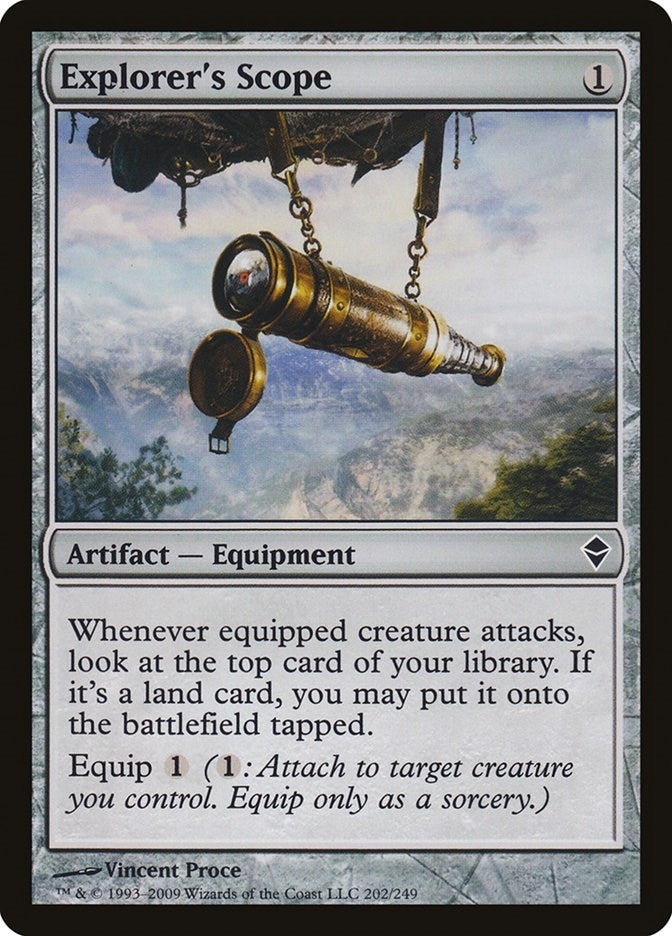 Image for Explorer's Scope (202) - Magic: The Gathering