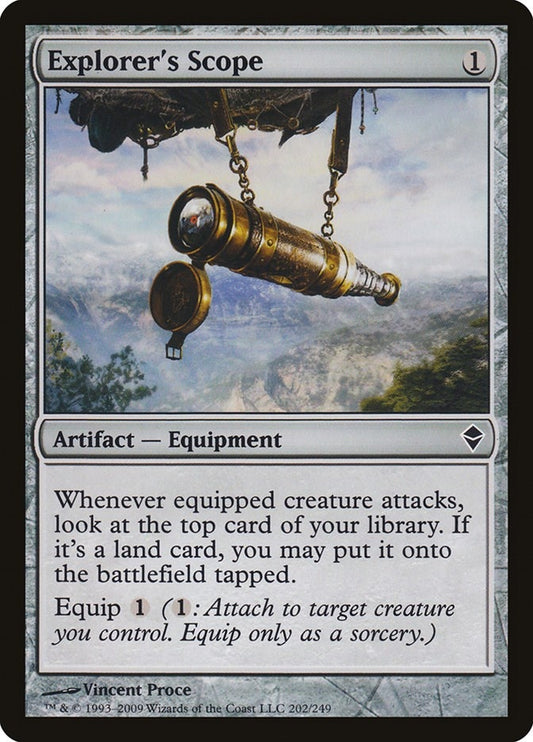 Image for Explorer's Scope (202) - Magic: The Gathering
