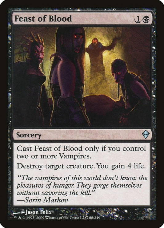 Image for Feast of Blood (88) - Magic: The Gathering