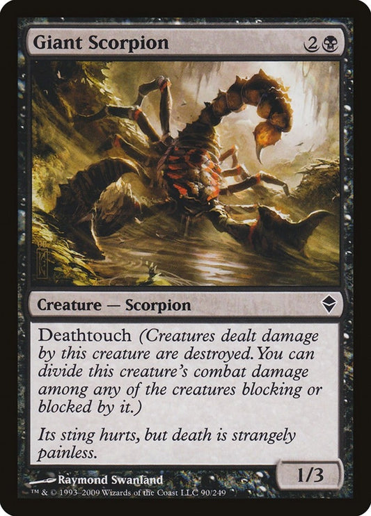 Image for Giant Scorpion (90) - Magic: The Gathering