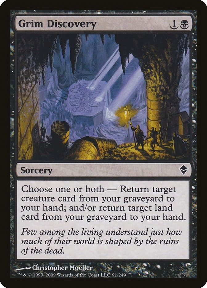 Image for Grim Discovery (91) - Magic: The Gathering