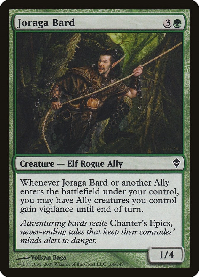 Image for Joraga Bard (166) - Magic: The Gathering