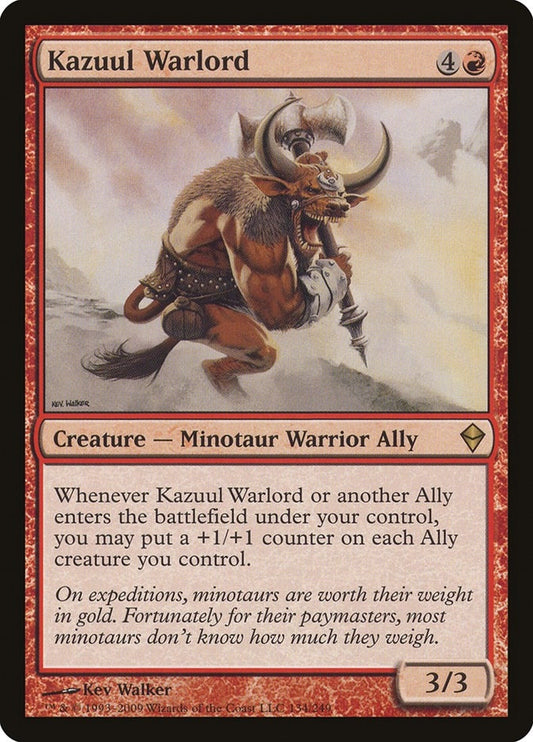 Image for Kazuul Warlord (134) - Magic: The Gathering