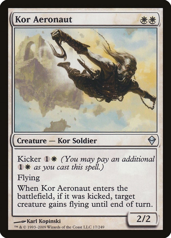 Image for Kor Aeronaut (17) - Magic: The Gathering