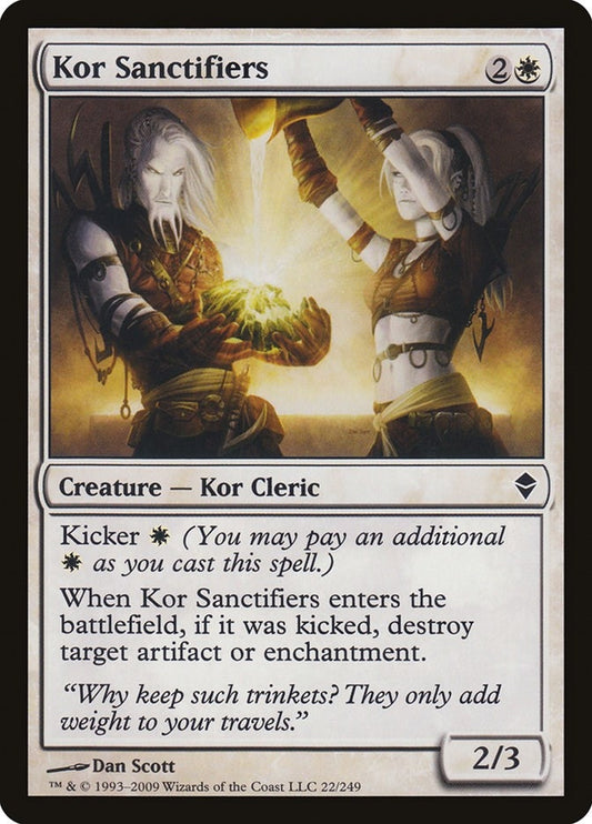 Image for Kor Sanctifiers (22) - Magic: The Gathering