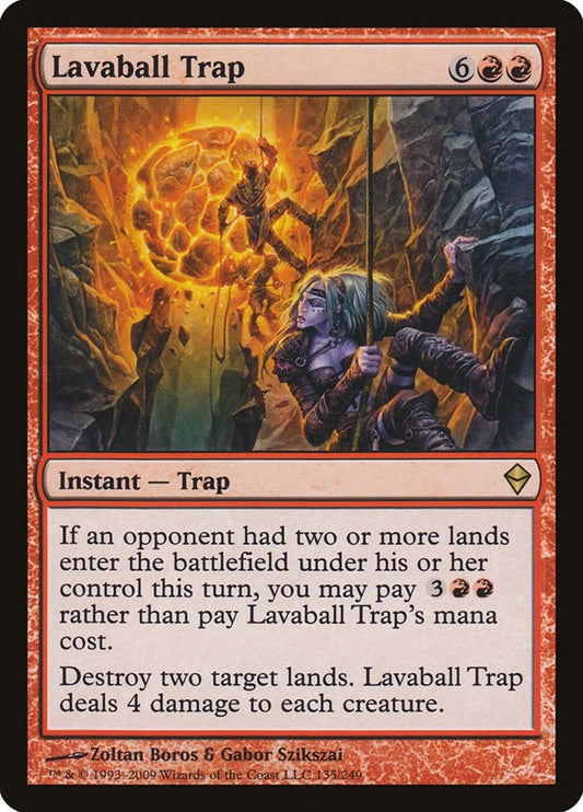 Image for Lavaball Trap (135) - Magic: The Gathering