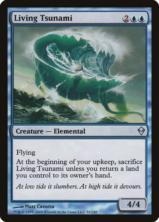 Image for Living Tsunami (52) - Magic: The Gathering