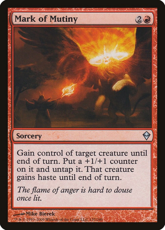 Image for Mark of Mutiny (137) - Magic: The Gathering