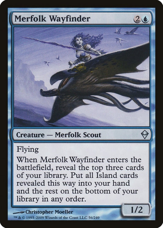 Image for Merfolk Wayfinder (56) - Magic: The Gathering