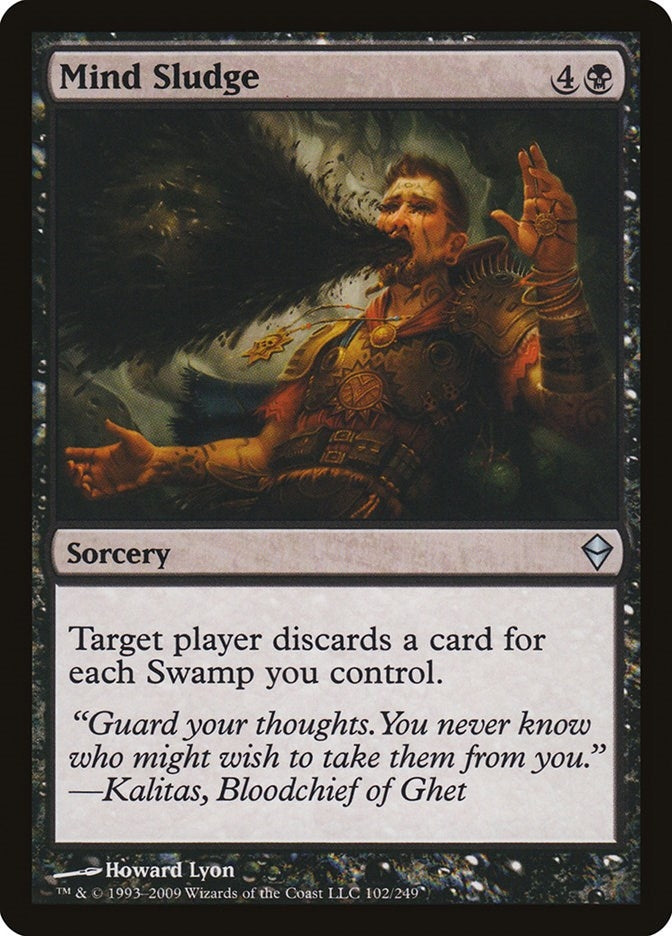 Image for Mind Sludge (102) - Magic: The Gathering