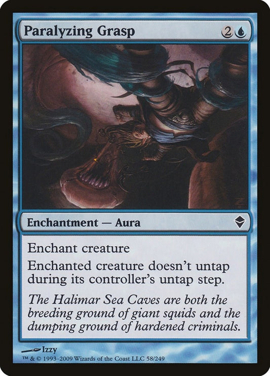 Image for Paralyzing Grasp (58) - Magic: The Gathering