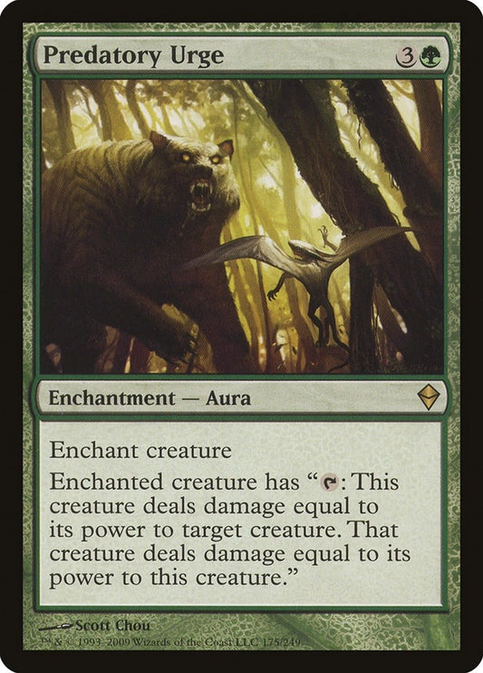 Image for Predatory Urge (175) - Magic: The Gathering