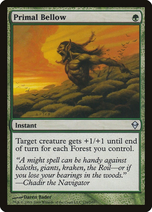 Image for Primal Bellow (176) - Magic: The Gathering