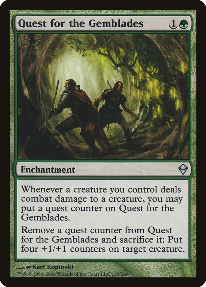 Image for Quest for the Gemblades (177) - Magic: The Gathering