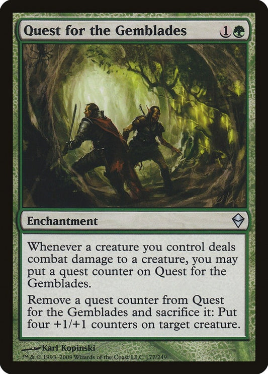 Image for Quest for the Gemblades (177) - Magic: The Gathering