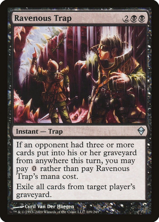 Image for Ravenous Trap (109) - Magic: The Gathering