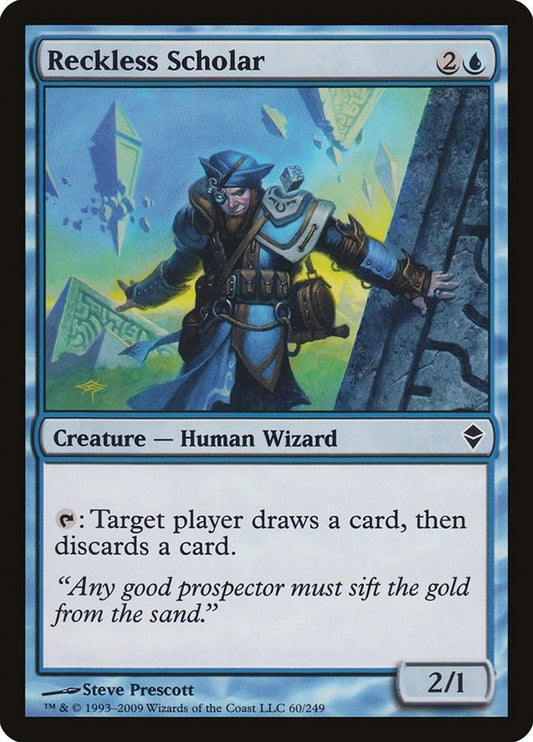 Image for Reckless Scholar (60) - Magic: The Gathering